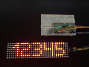 Raspberry Pi Picoでドットマトリックスを制御